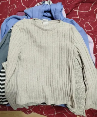 Lote 9 peças roupa menina