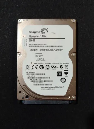 Disco Duro Seagate 500GB Momentus Thin