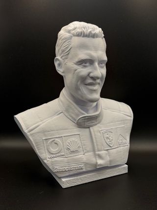 Busto Michael Schumacher Stampa 3D