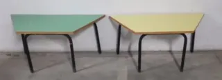 2 Mesas de escuela