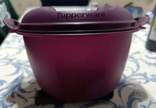 MicroArroz Tupperware 3L Roxo Usado Pouco