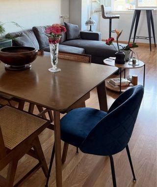 Sillas azules de comedor Westwing