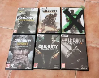 Lote 5 Juegos Call of Duty PC