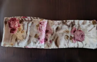 Vestido de Seda floral talla 44