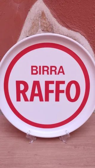 Vassoio Birra Raffo Vintage Pubblicitario
