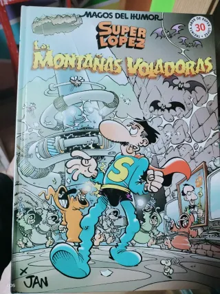 Comic superlopez,las montañas voladoras.