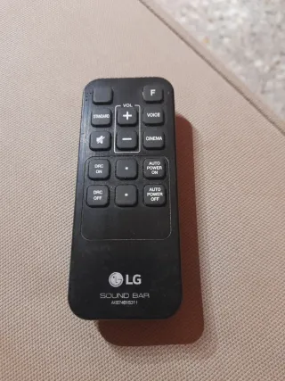 Altavoz Barra Sonido LG Negro