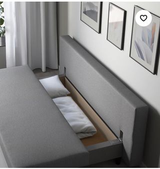 Sofá Cama IKEA ÄLVDALEN Gris