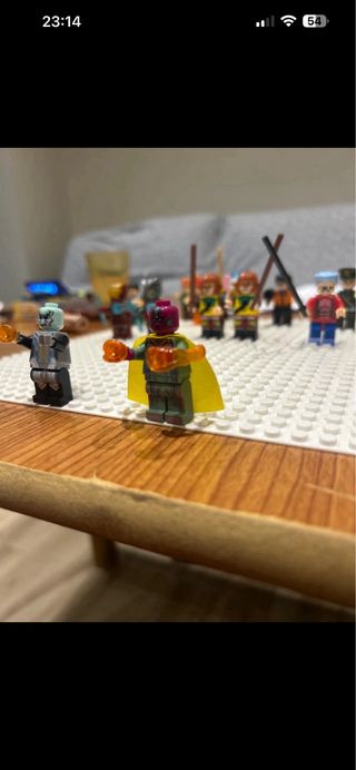 Muñeco Lego compatible super heroe.