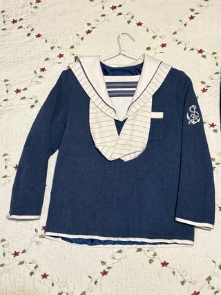 Traje marinero niño comunión azul