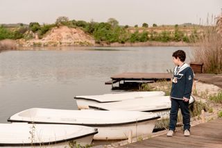 Traje marinero niño comunión azul