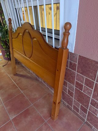 Cabecero de pino macizo 135cm