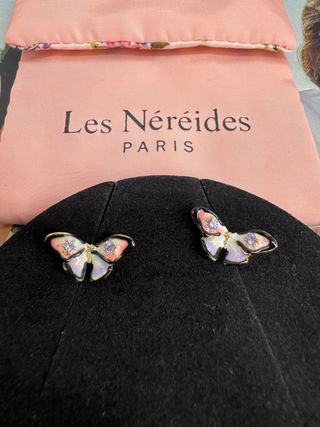 Pendientes Les Néréides Mariposa