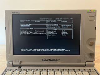 Icónico  Toshiba Libretto 100CT