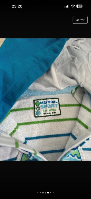 Chandal bebe Mayoral