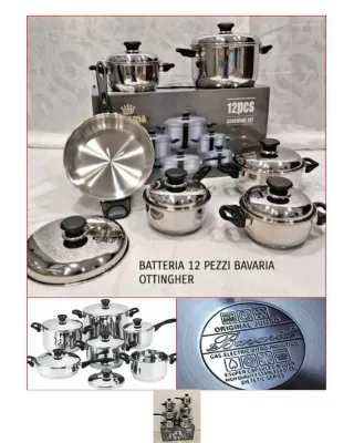 Batteria Bavaria Ottingher 12 pezzi