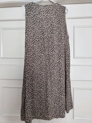 Vestido estampado leopardo