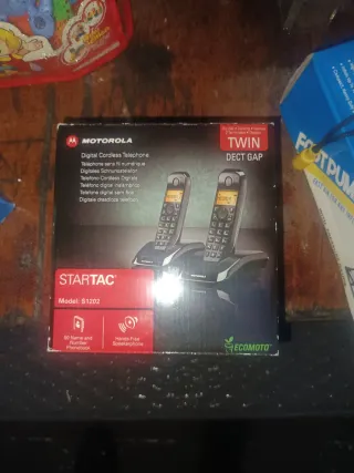 Teléfono Inalámbrico Motorola Twin DECT GAP