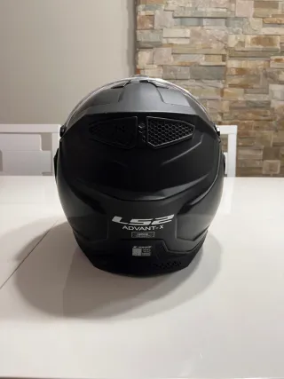 Casco Moto LS2 Advant X Negro talla XXL hago envio