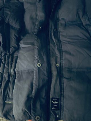 Chaqueta plumífera Pepe Jeans azul marino