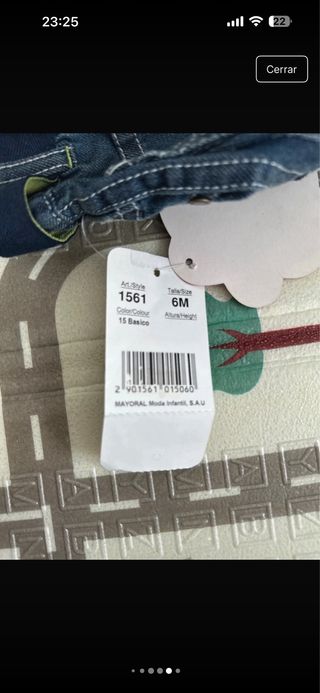 Conjunto Mayoral Camiseta y Pantalón Vaquero