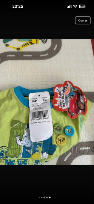 Conjunto Mayoral Camiseta y Pantalón Vaquero