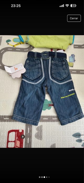 Conjunto Mayoral Camiseta y Pantalón Vaquero