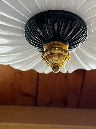 Lámpara colgante de bronce