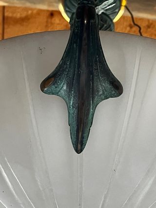 Lámpara colgante de bronce