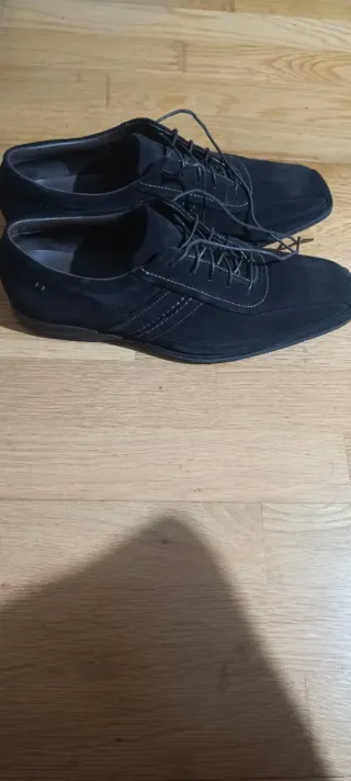 Zapatos Clarks Ante Marrón