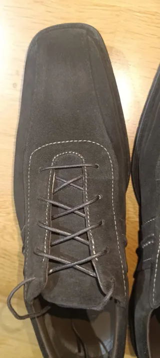 Zapatos Clarks Ante Marrón