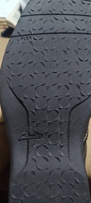 Zapatos Clarks Ante Marrón