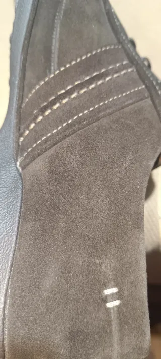 Zapatos Clarks Ante Marrón