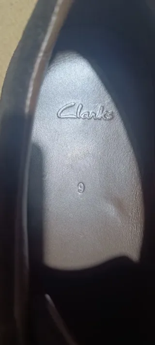 Zapatos Clarks Ante Marrón