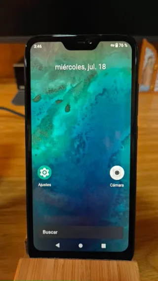 Nuevo Xiaomi Mi A2 Lite Negro 64GB con protector