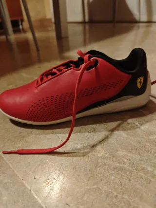 Zapatillas Ferrari Rojas Talla 38