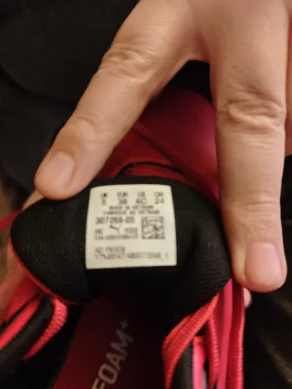 Zapatillas Ferrari Rojas Talla 38