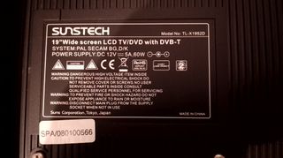 Monitor SUNSTECH 19 12V/220V