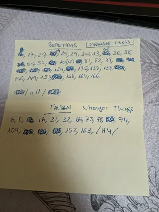 Cromos Stranger Things