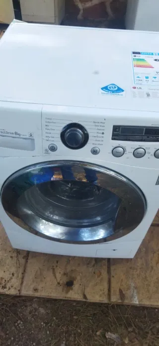 Lavadora LG 8kg y Zanussi 8 kg