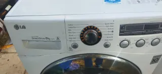 Lavadora LG 8kg y Zanussi 8 kg
