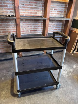 Carrito camarera catering 3 alturas