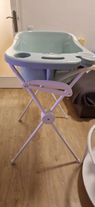 Bañera bebé con soporte