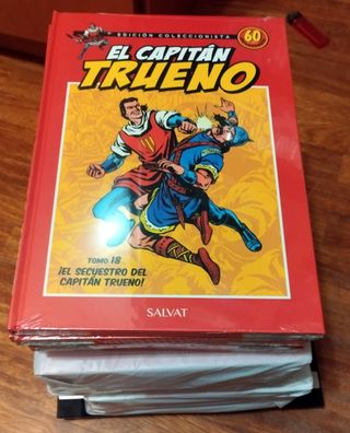 20 tomos El Capitán Trueno Salvat 60 aniversario