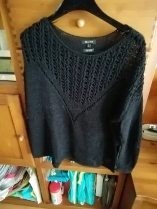 Jersey Massimo Dutti Negro