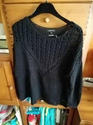 Jersey Massimo Dutti Negro