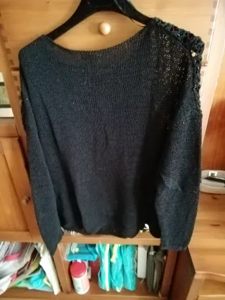 Jersey Massimo Dutti Negro