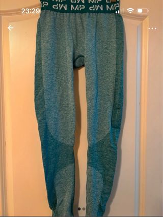 Mallas deportivas MP verdes y turquesas