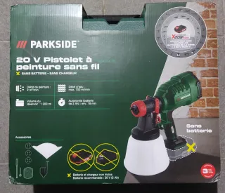 Pistola pintura Parkside 20v (nova)