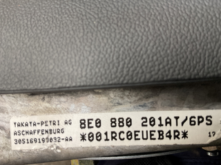 Airbag Volante Audi A3 8P